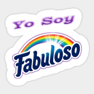 Yo Soy Fabuloso Sticker